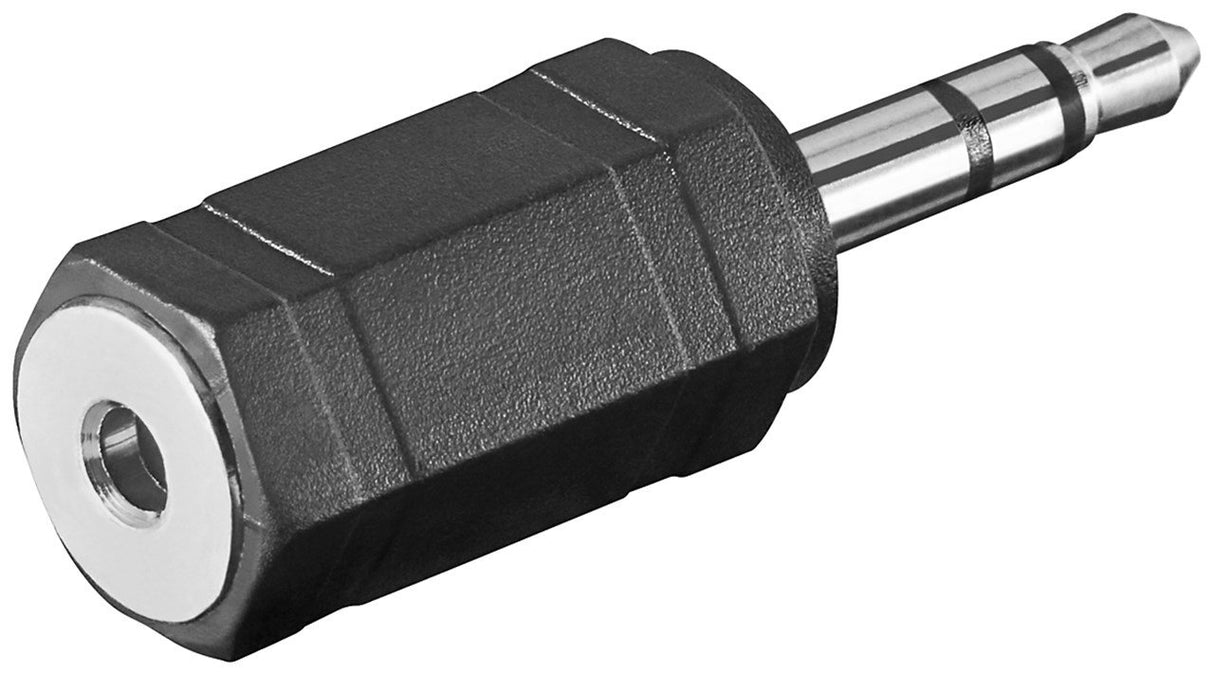EAN 4040849118982 - Goobay 11898 cambiador de género para cable 3.5 mm 2.5 mm Negro imagen 1