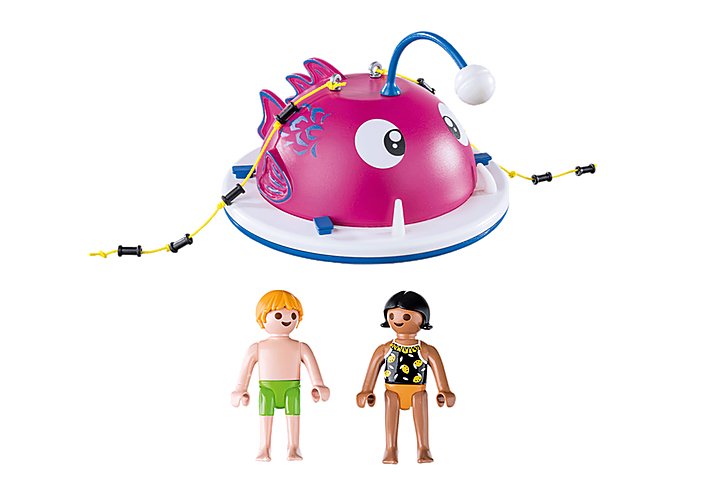 Playmobil 70613 Isla De Natación Para La Diversión Familiar