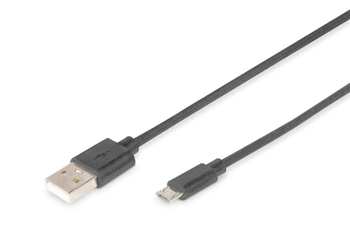 EAN 4016032314639 - Digitus AK-300127-010-S cable USB 1 m USB A Micro-USB B Negro imagen 1