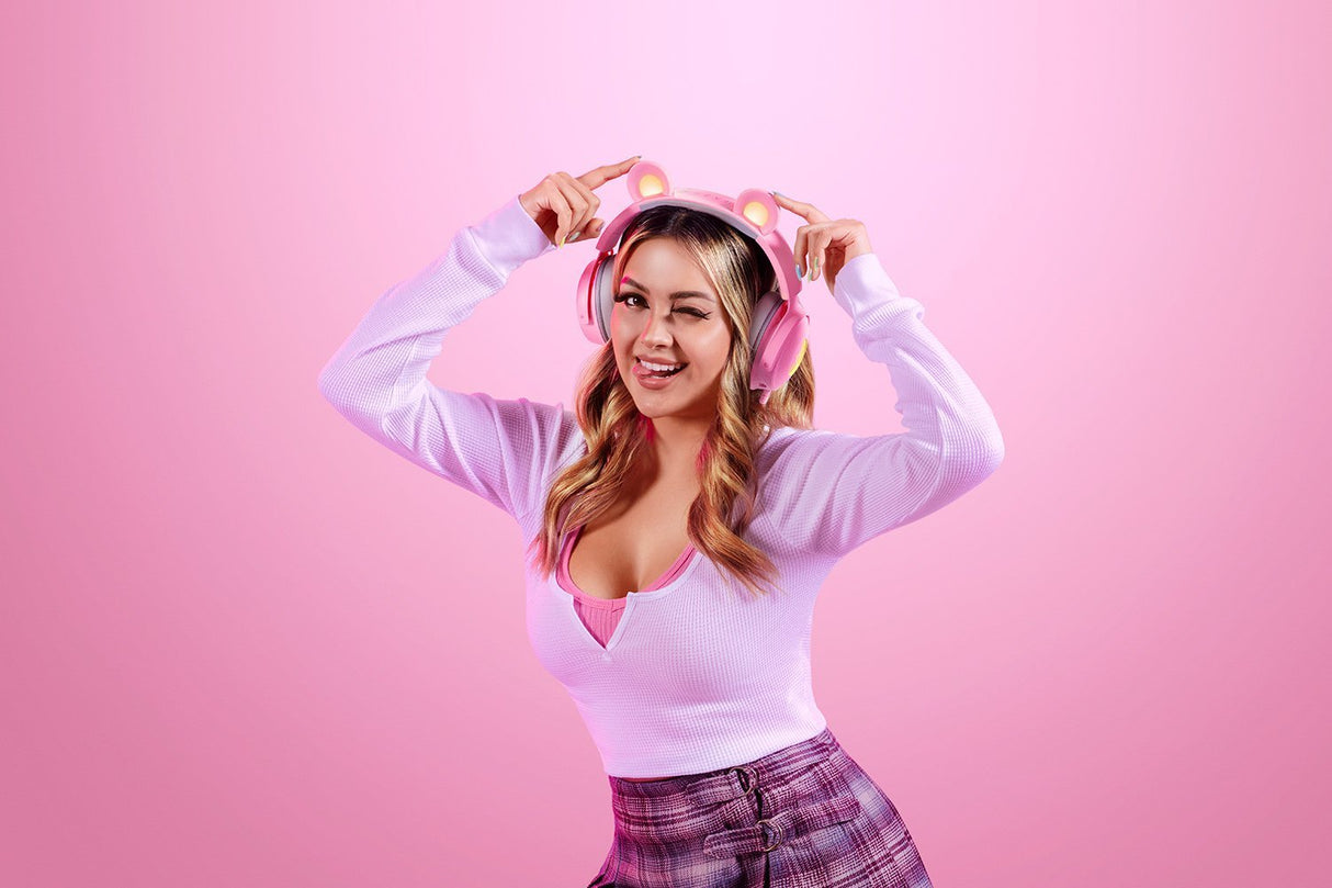 EAN 8887910060070 - Razer Kraken Kitty V2 Pro Auriculares Alámbrico Diadema Juego USB tipo A Rosa imagen 6