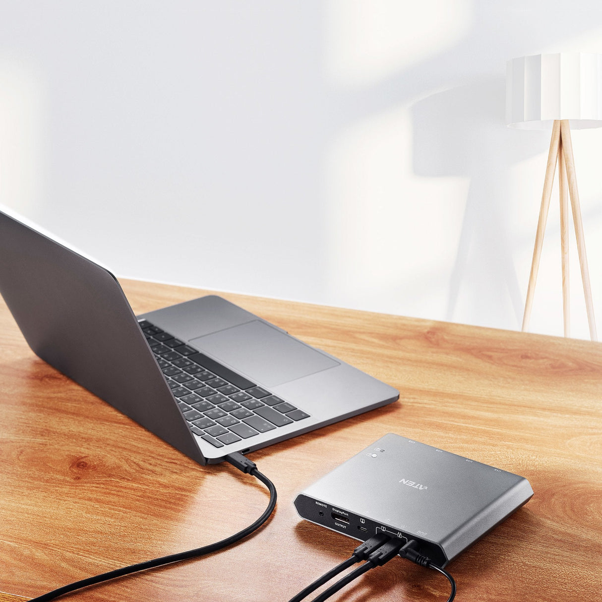 Aten Us3311 Interruptor Kvm Aluminio