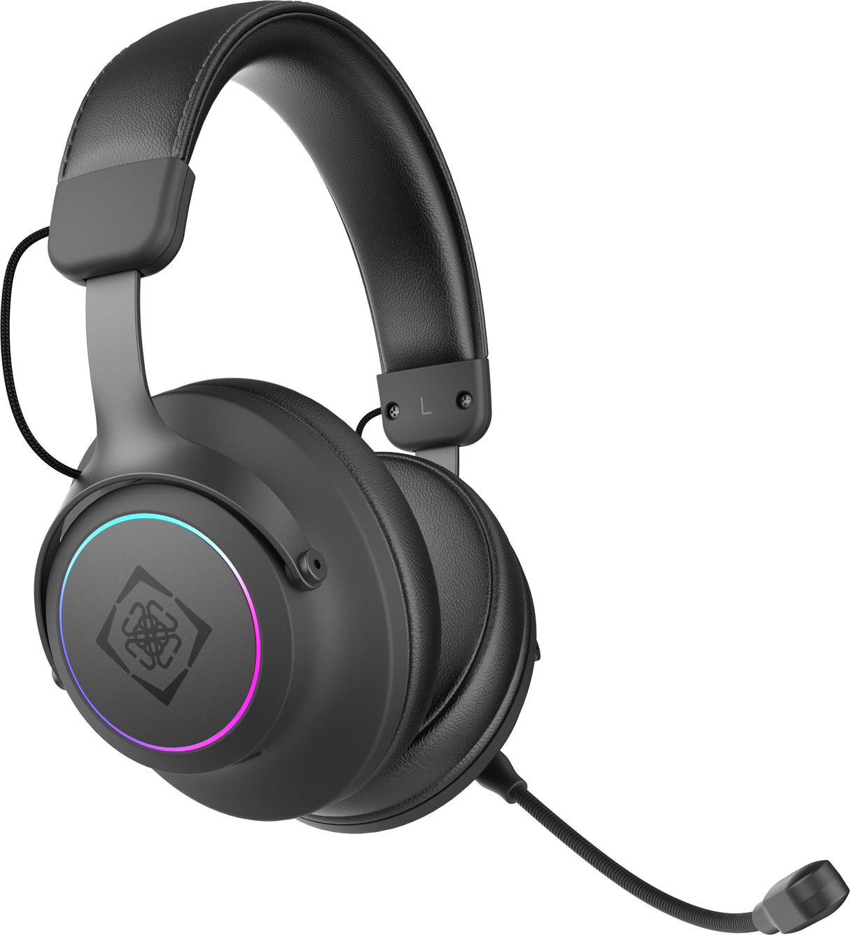 Deltaco Dh440 Gaming Headset Wireless Usb Rgb 7.1 Sur. Sw
