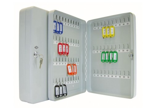 Wedo Caja Para Llaves Con 70 Seguridad Cerradura Gris Claro