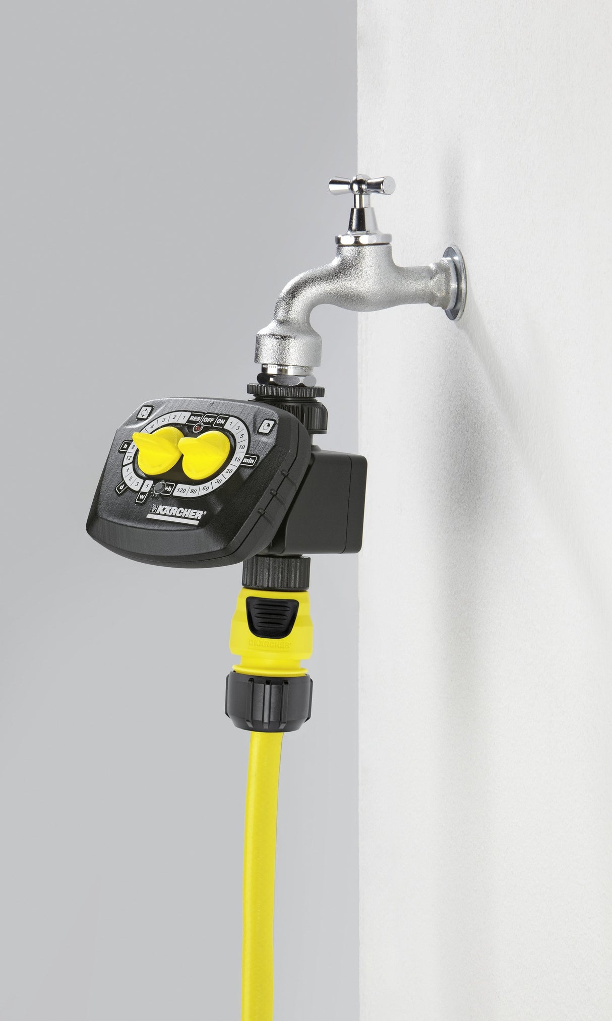 EAN 4039784535008 - Kärcher WT 4.000 Negro, Amarillo Temporizador de riego mecánico imagen 5
