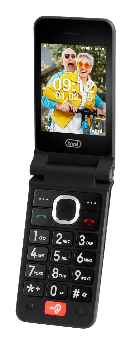 Movil Trevi Flex Plus 95 4g 7,11 Cm (2.8") 210 G Negro
