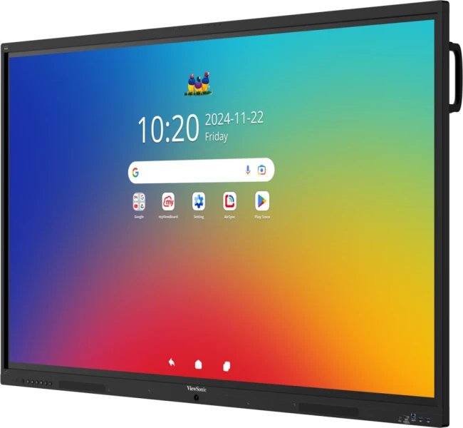 Viewboard 41 Serie Touchscreen 65inch Uhd, Android 16 Edla, Ir 450 Nits, 2x20w + Sub 15w + 8 Array Mic, 3 X Usb-C 8/128gb, 8-Core C