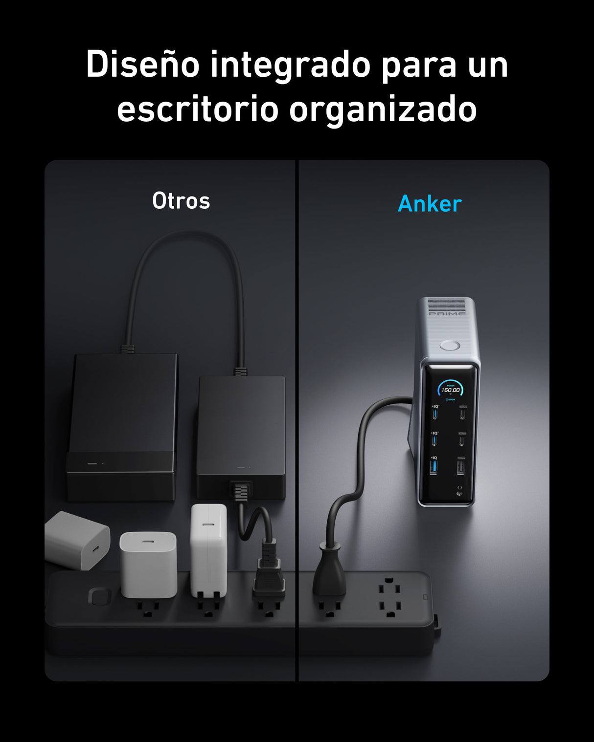 EAN 0194644201050 - Anker A83B63A1 estación dock para móvil Universal Negro imagen 4