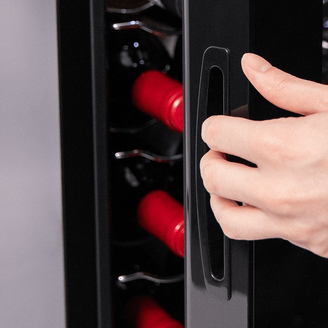 Vinoteca Cecotec Bolero Grandsommelier 1550 Coolcrystal Bodega Para 15 Botellas