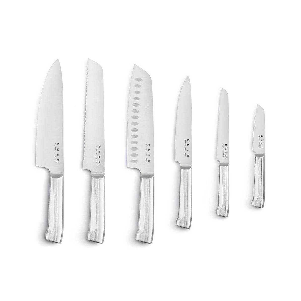 EAN 8017709344191 - Smeg KBSF02BL juego de cuchillos y cubertería de cocina Bloque con ranuras para cuchillos imagen 4