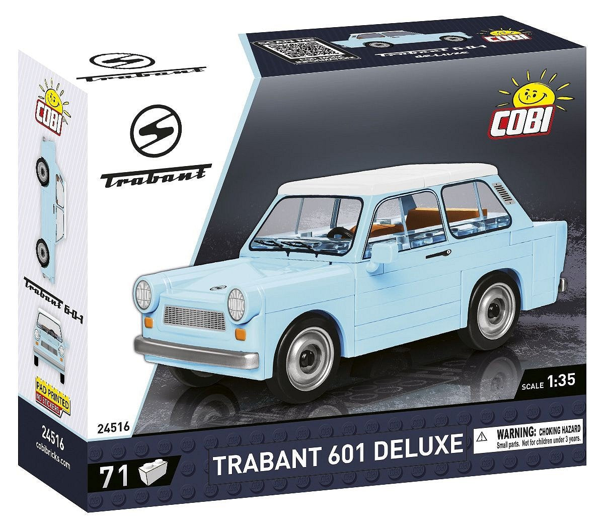 Cobi Trabant 601 Deluxe, Juguete De Construcción Cobi-24516
