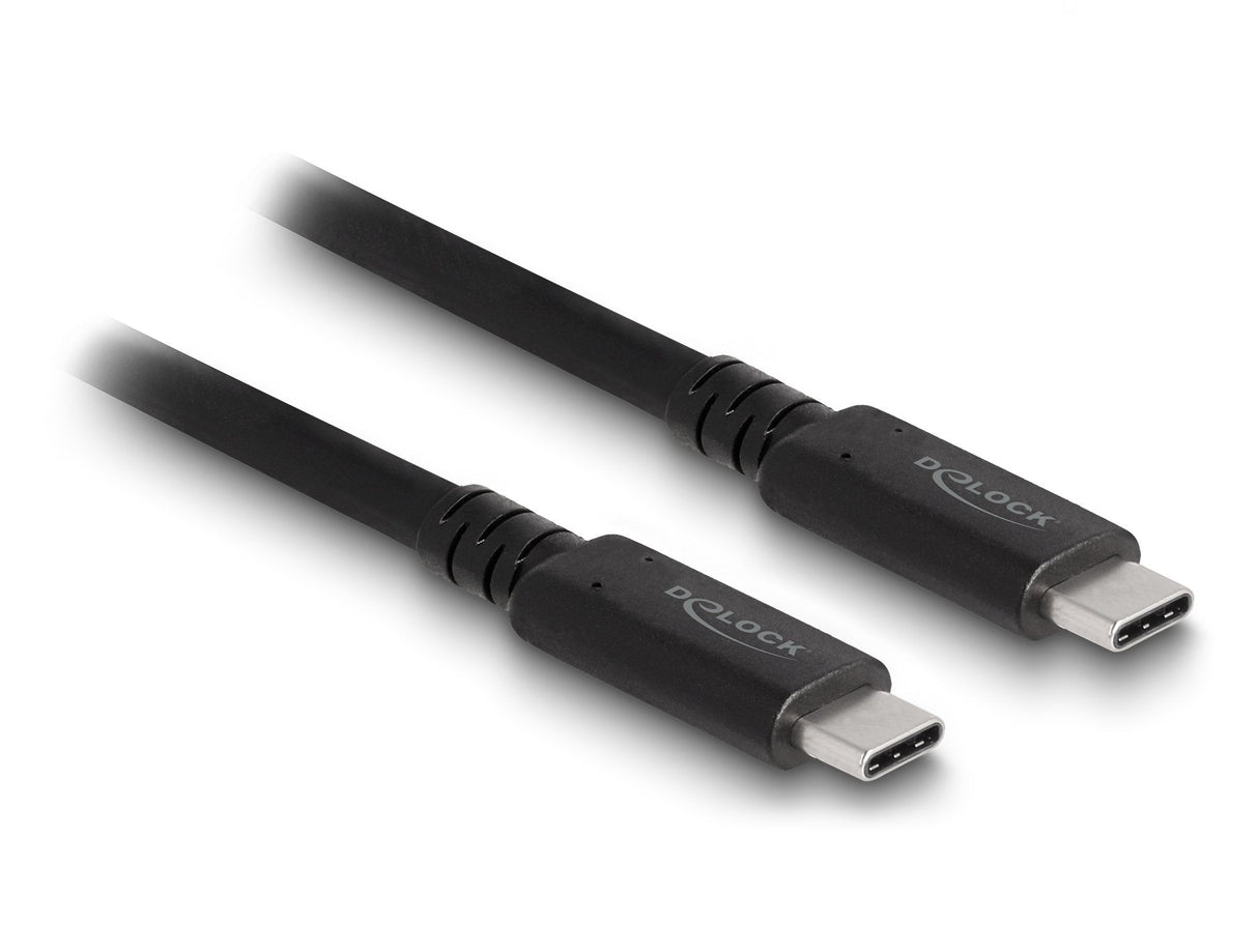 Delock Usb4 40 Gbps Cable Koaxial 1,2 M Usb Pd 3.1 Extended Power Range 240 W