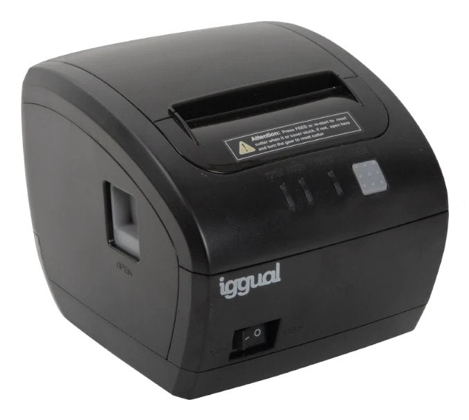 EAN 8435364319185 - iggual TP7001-1S 203 x 203 DPI Alámbrico Transferencia térmica Impresora de recibos imagen 1