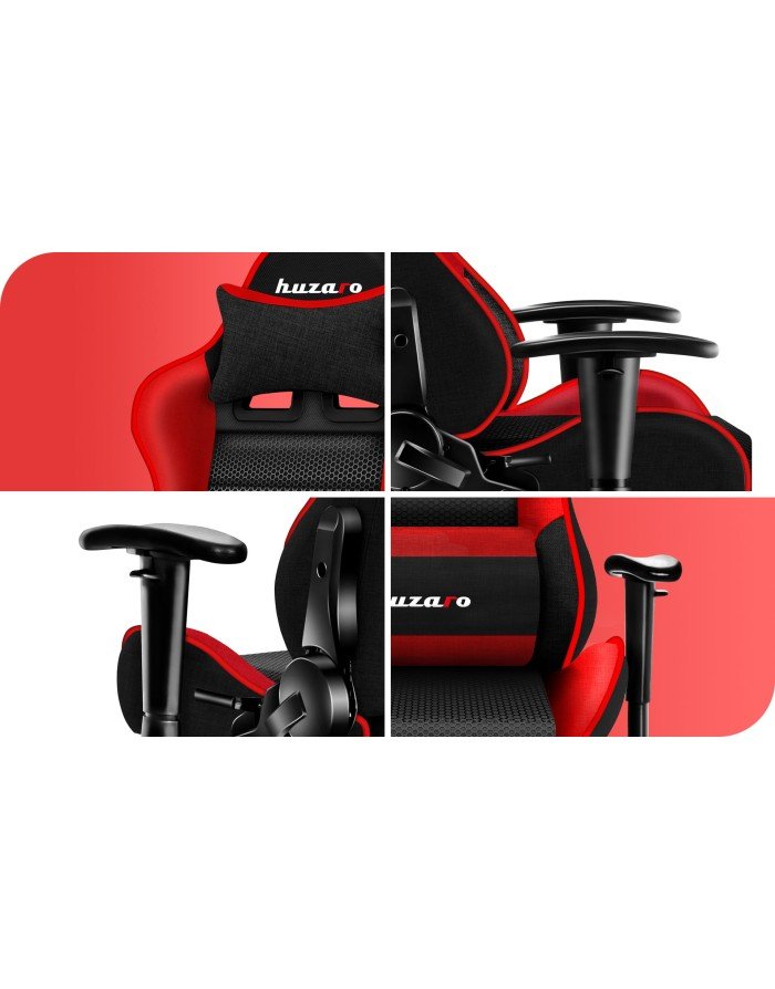 EAN 5903796010558 - Huzaro Ranger 6.0 Silla para videojuegos universal Asiento (de seguridad) de butaca Negro, Rojo imagen 16