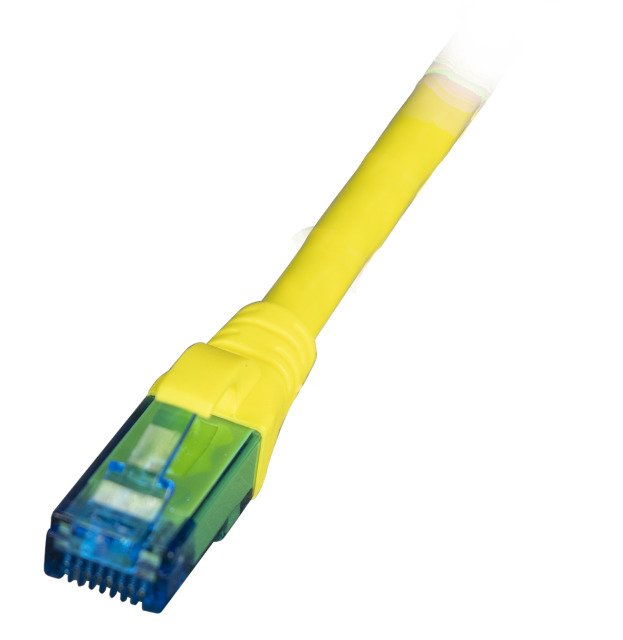 Efb Rj45 Cable De Red Cat.6a U Utp Lszh Premium 500mhz Gelb 1m