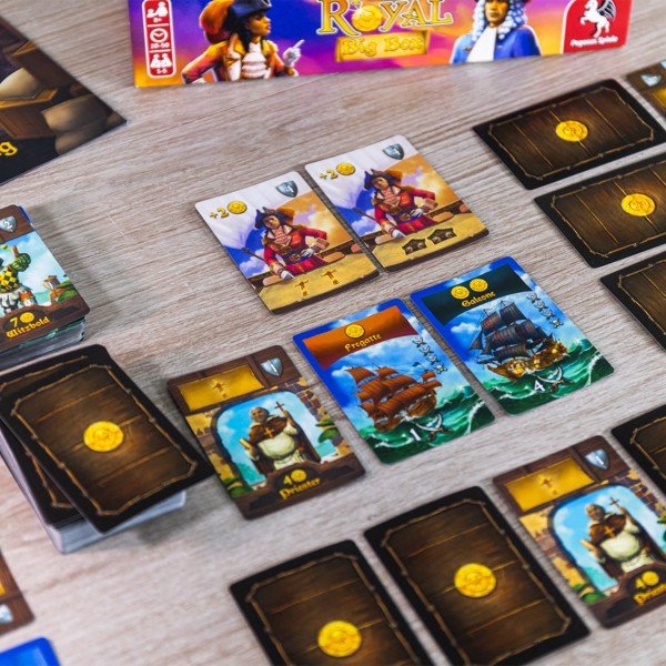 EAN 4250231728914 - Pegasus Spiele Port Royal Big Box Juego de mesa Familia imagen 6