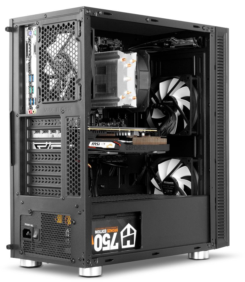 EAN 8436587970399 - NOX Hummer Void Midi Tower Negro imagen 21