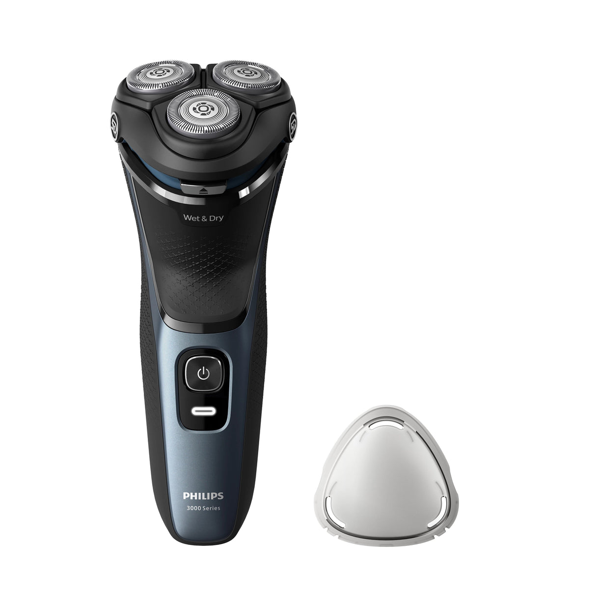 EAN 8720689018555 - Philips 3000 series S3144/00 afeitadora Máquina de afeitar de rotación Recortadora Azul imagen 2