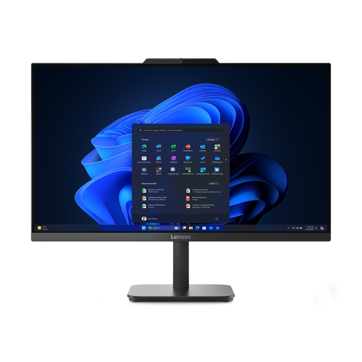 EAN 0198155401459 - Lenovo V100 Intel® N N100 60,5 cm (23.8") 1920 x 1080 Pixeles PC todo en uno 8 GB DDR4-SDRAM 512 GB SSD W imagen 3
