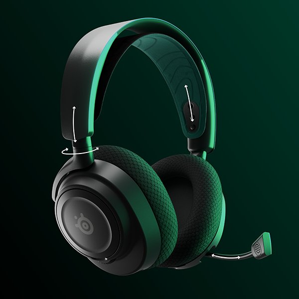 EAN 5707119041331 - Steelseries Arctis Nova 7X Auriculares Inalámbrico y alámbrico Diadema Juego USB Tipo C Bluetooth Negro, imagen 10
