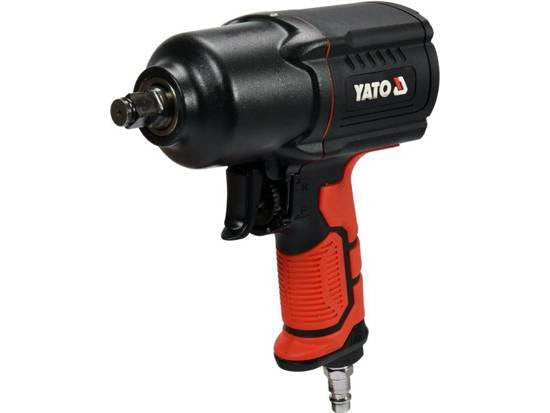 Yato Yt-09544 Atornilladora De Impacto Con Batería 1/2" 7000 Rpm 1700 Nm Negro, Naranja Yt-09544