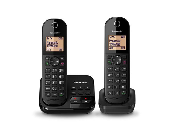 Teléfono Inalámbrico Panasonic Kx-Tgc422gb Negro Duo