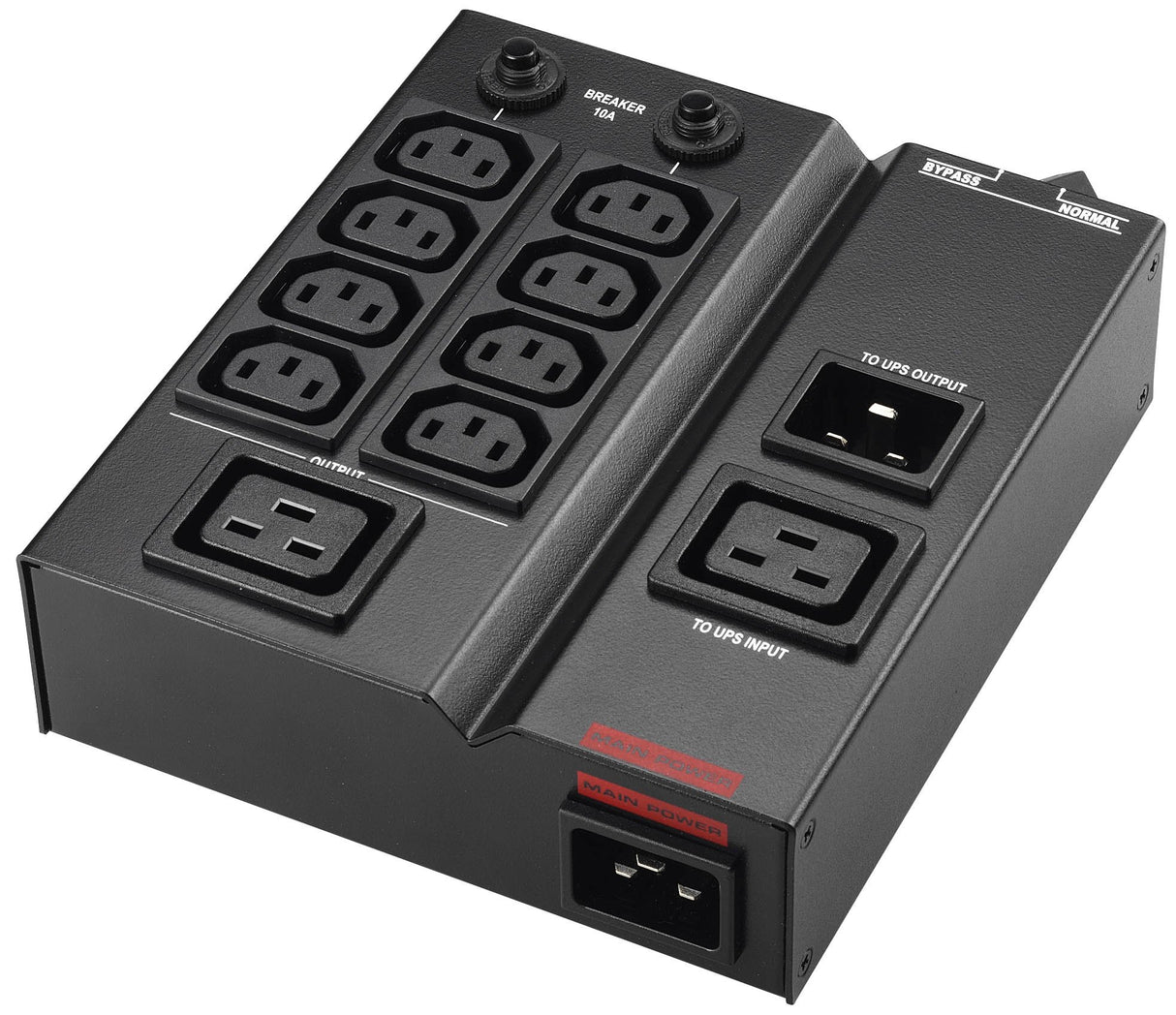 EAN 4260074978025 - PowerWalker MBS/PDU IEC 1-3kVA unidad de distribución de energía (PDU) 9 salidas AC Negro imagen 1