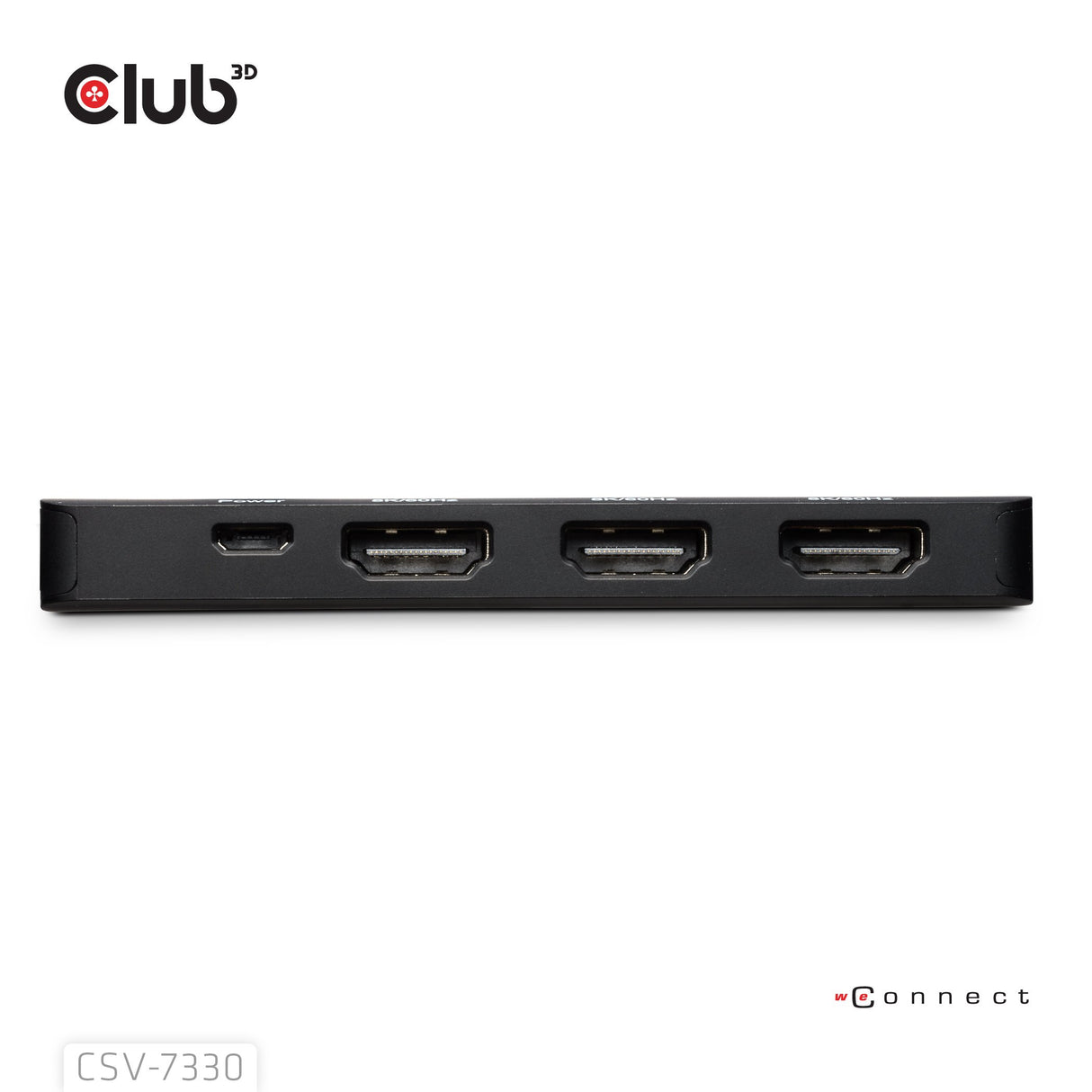 EAN 8719214473471 - CLUB3D CSV-7330 base para portátil y replicador de puertos Negro imagen 6