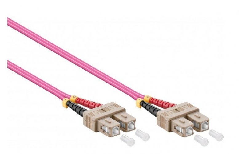 Fiberpatchkabel Sc-Sc Om4 20m, 50/125, Multimode,