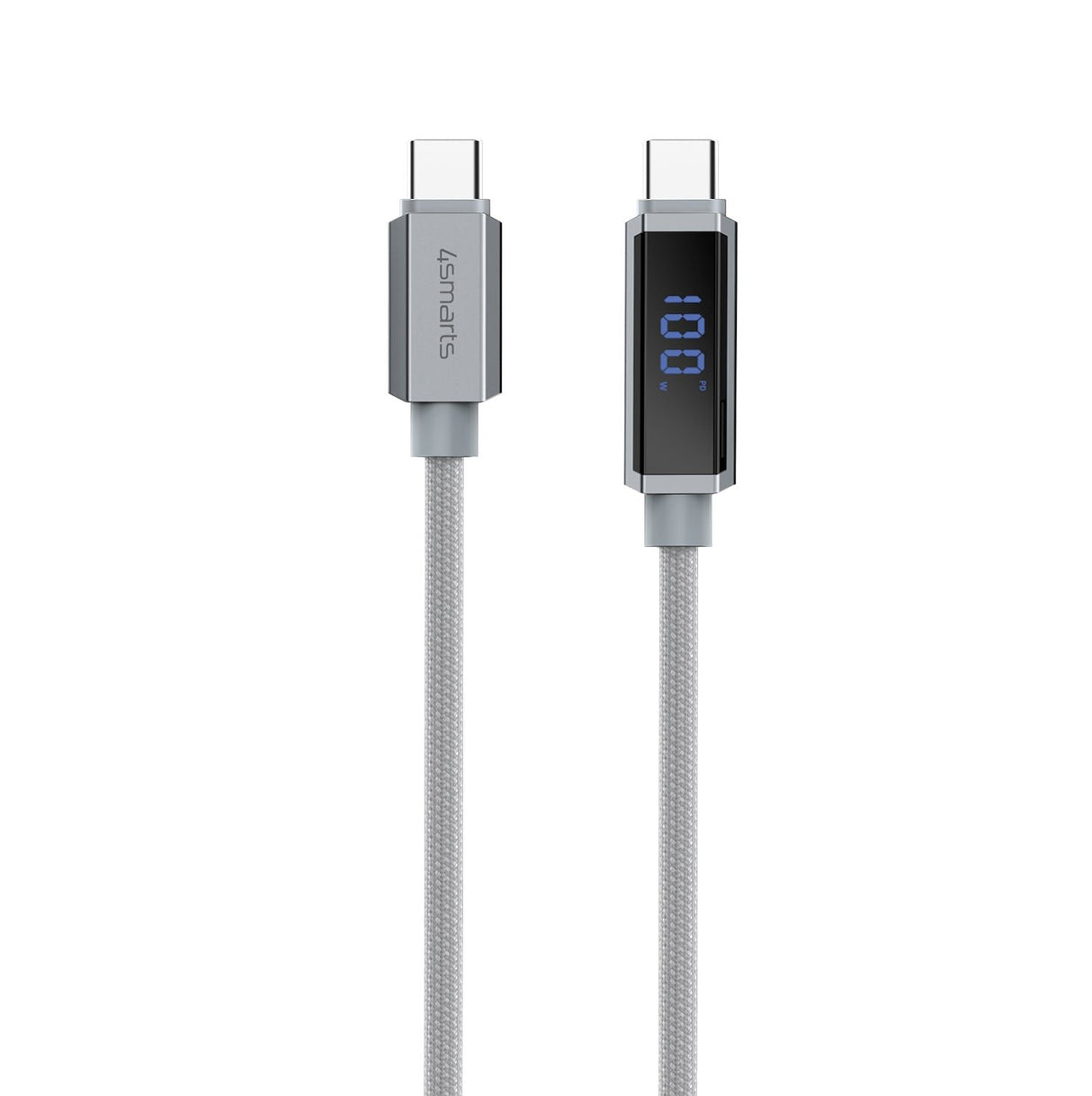 EAN 4252011911219 - 4smarts 541439 cable USB 1,5 m USB C Gris imagen 2