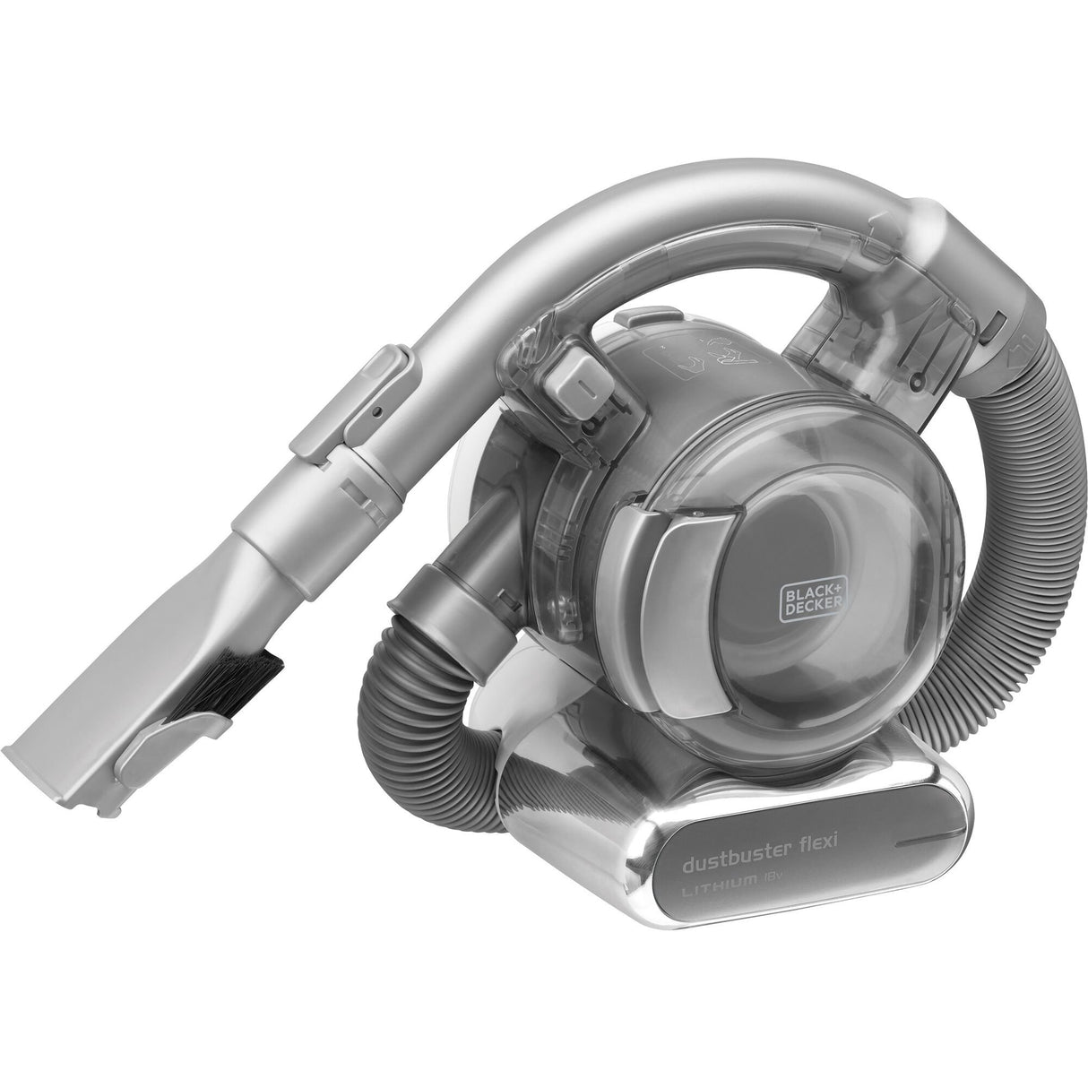 EAN 5035048458624 - Black & Decker PD1820L-QW aspiradora de mano Cromo Sin bolsa imagen 1