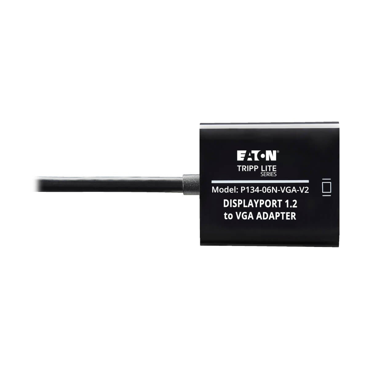 EAN 0037332192042 - Tripp Lite P134-06N-VGA-V2 adaptador de cable de vídeo 0,15 m DisplayPort VGA (HD15) Negro imagen 2