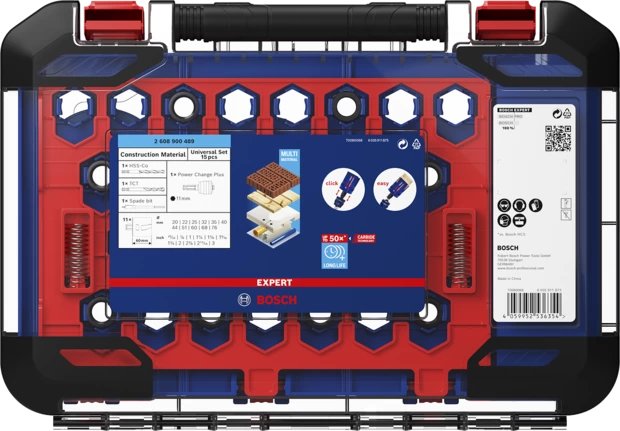EAN 4059952536361 - Bosch EXPERT CONSTRUCTION MATERIAL sierra de corona Taladro 6 pieza(s) imagen 7