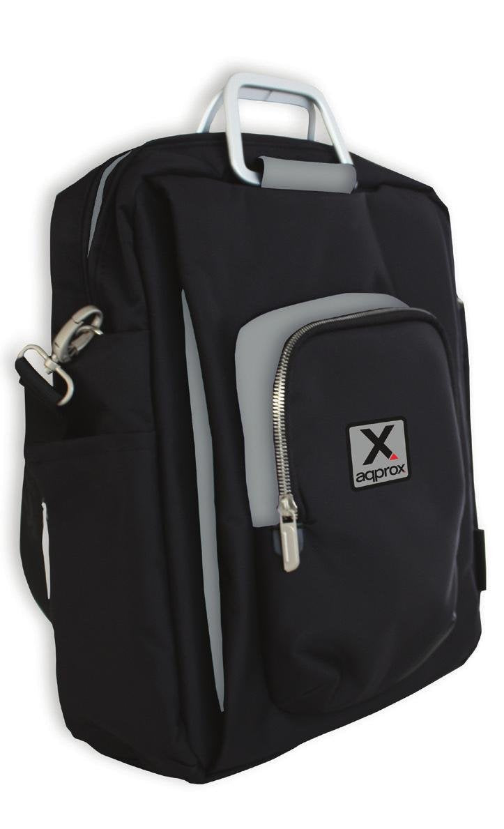 Approx Maletin De Portatil 15.6 Negro/Gris Appnbst15bg