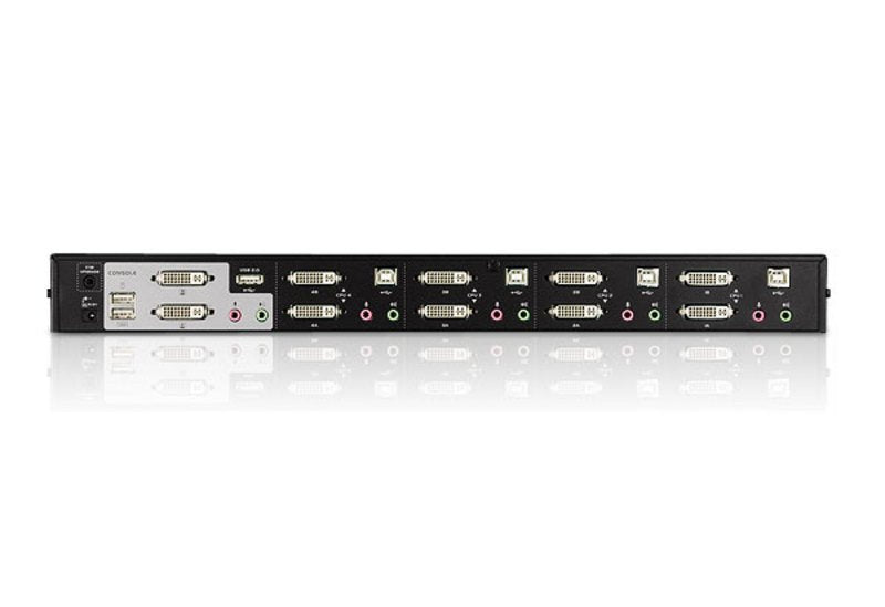 EAN 4710423775787 - ATEN CS1644 interruptor KVM Negro imagen 3