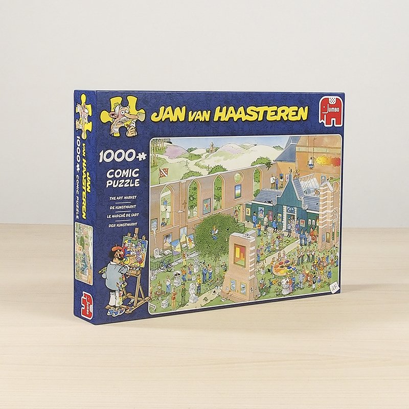 Jan Van Haasteren The Art Market 1000 Pcs Puzzle 1000 Pieza(S) Cómics