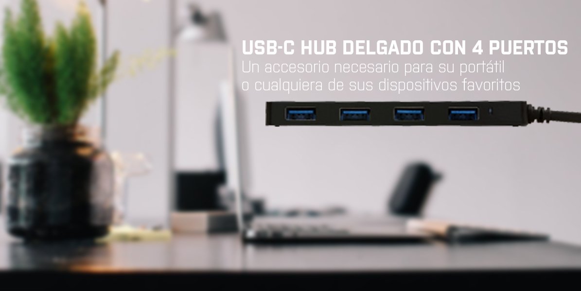 I-Tec Hub Usb-C 4 Puertos Usb 3.0