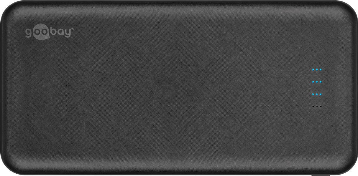 Power-Bank Goobay Slimline 10.000mah Black