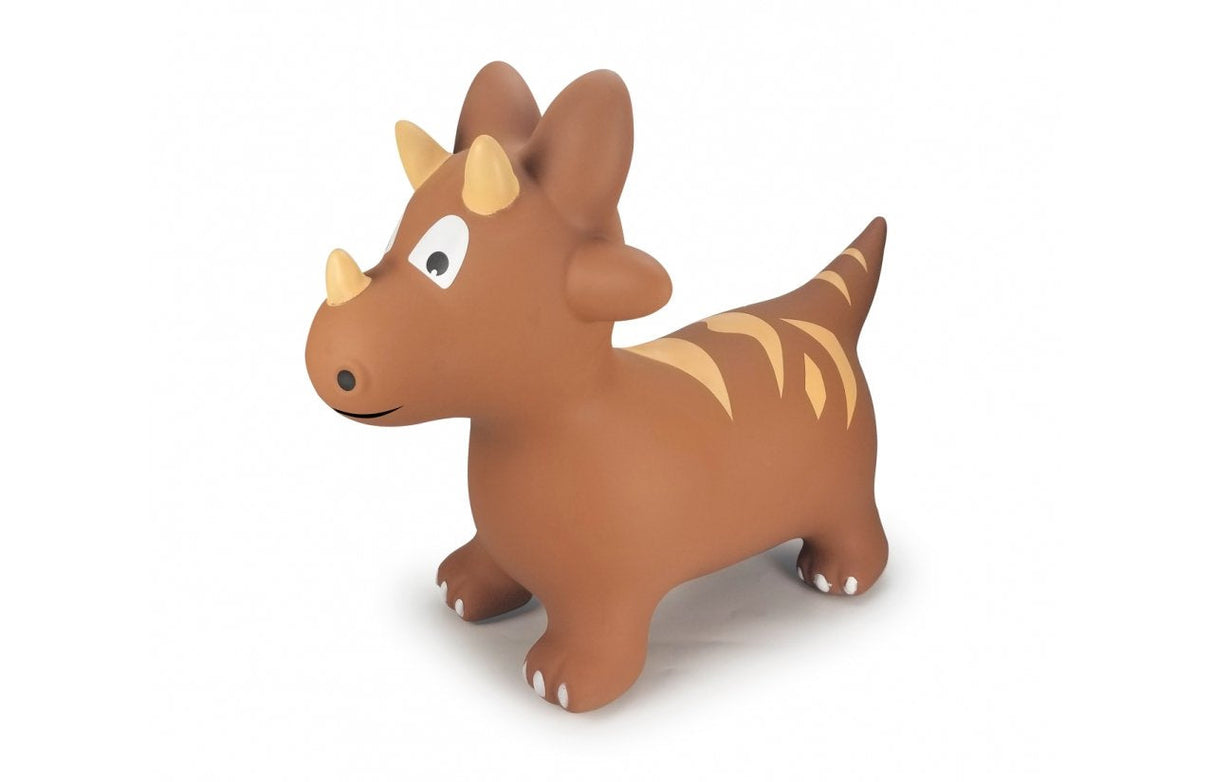 Dinosaurio Saltarín Con Bomba Marrón Jamara