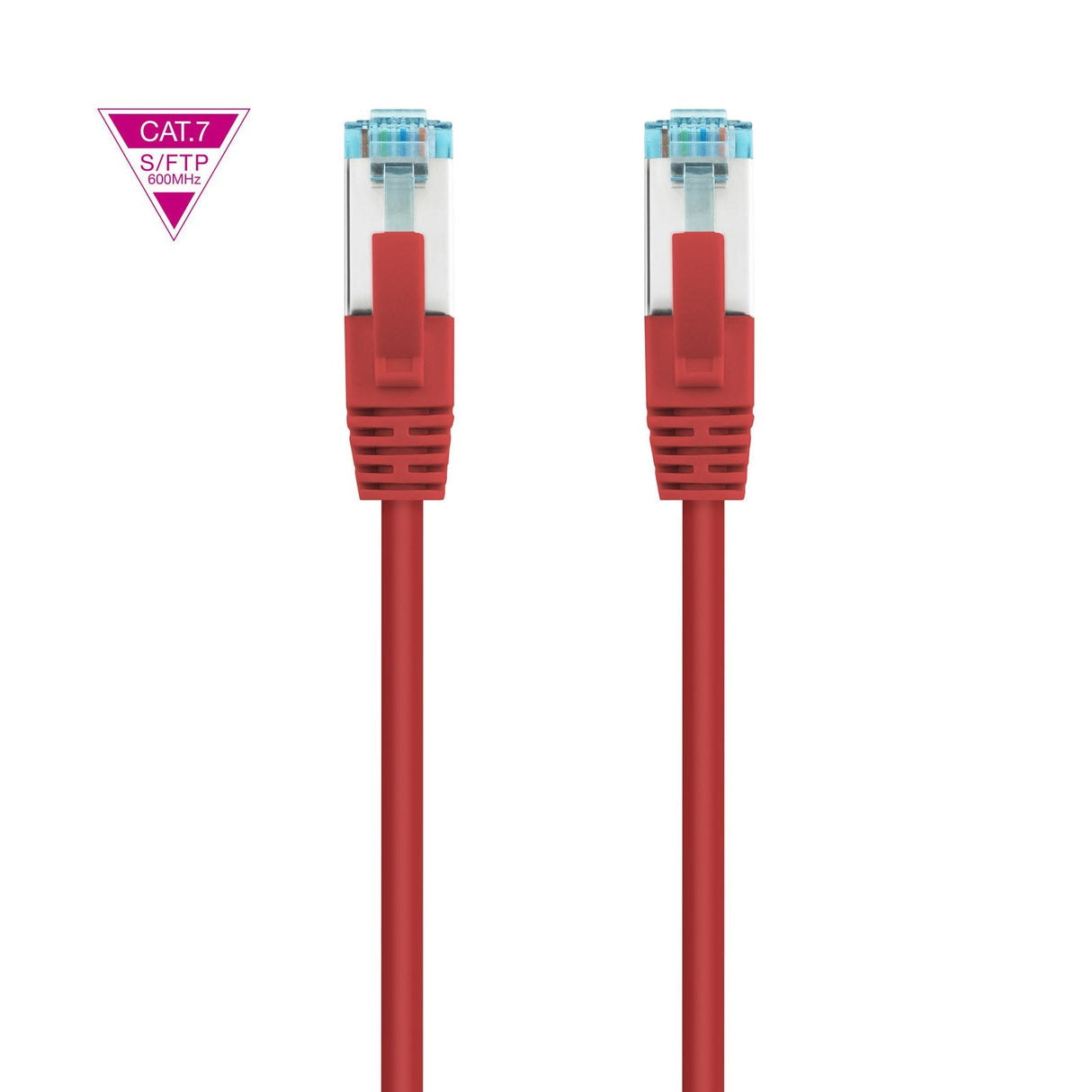 Nanocable Cable Red Cat.7 Lszh Sftp Pimf Awg26 1m - Rojo