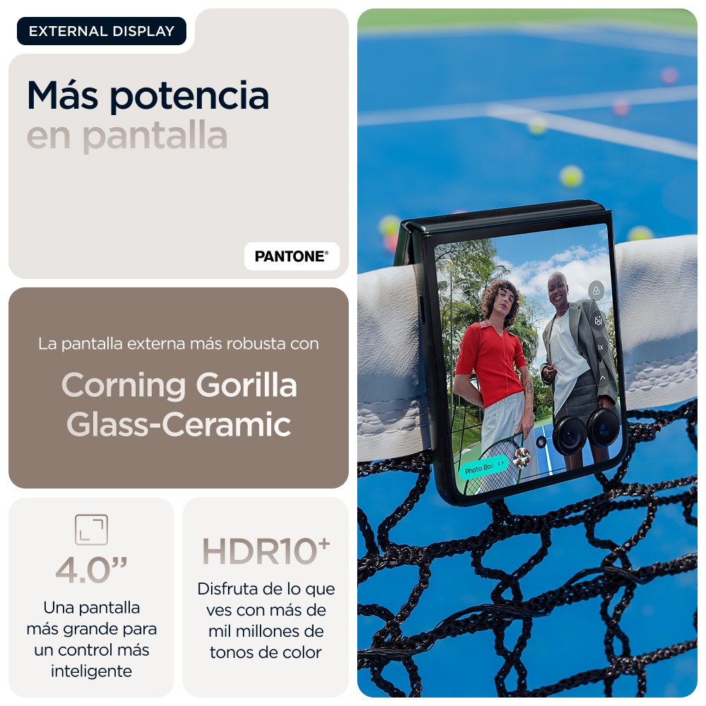 EAN 0840023293207 - Motorola razr 60 ultra 17,7 cm (6.96") SIM doble Android 15 5G USB Tipo C 16 GB 512 GB 4700 mAh Madera imagen 28