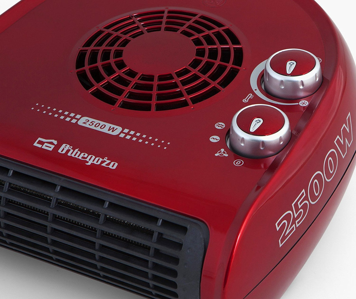 EAN 8436044534683 - Orbegozo FH 5033 Interior Negro, Rojo 2500 W Ventilador eléctrico imagen 5