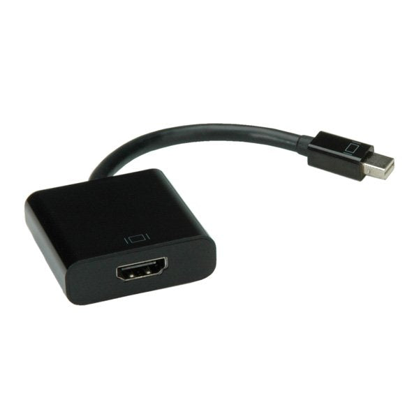 Value Mini Displayport-Hdmi Adapter, V1.2, Mini Dp St - Hdmi Bu