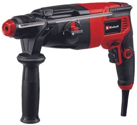 Kit Taladro Percutor Einhell Tc-Rh 620 4f Negro/Rojo, 620 W, E-Box Basic, Incluye Taladro Y Cincel