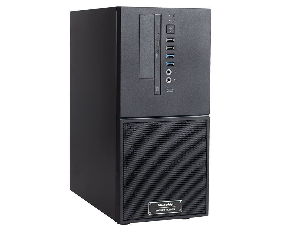Bluechip Businessline Workstation Ws1103 Intel® Core I5 Procesador 14400 / Hasta 4.70 Ghz, Windows 11 Pro, Intel® B760, 16 Gb Ddr5, 500 Gb Nvme Ssd, Rj45 (2,5 Gb/S), Nvidia Rtx 2000 Ada Generation, Dvd±Rw, Built-To-Order
