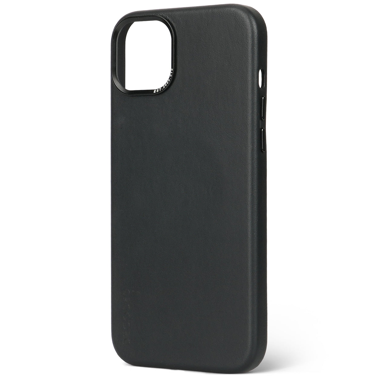 Decoded Leather Backcover For Iphone 15 Plus Black