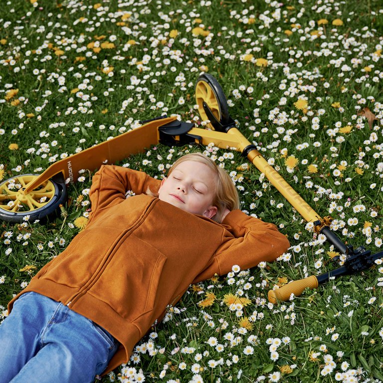 Hudora Patinete Up 200 Amarillo