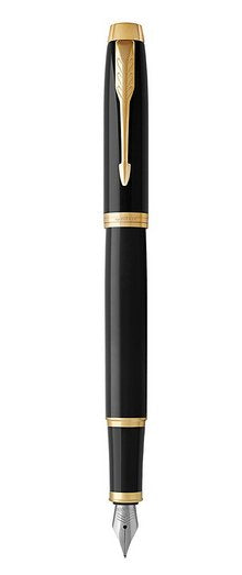 Parker Im Pluma Estilográfica Negro, Oro Sistema De Carga Por Cartucho 1 Pieza(S)