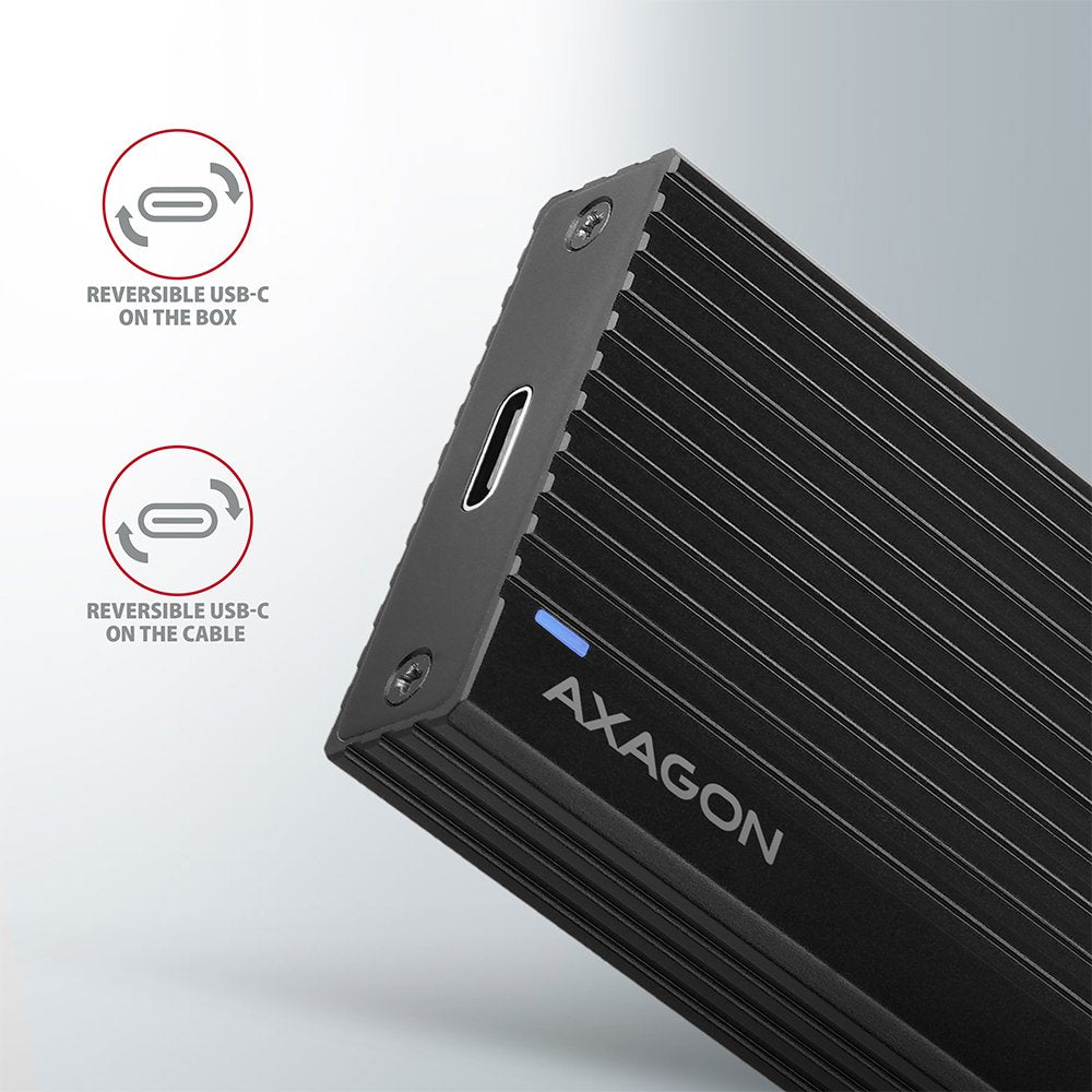 EAN 8595247906151 - Axagon EM2-GTR Caja externa para unidad de estado sólido (SSD) Negro M.2 imagen 5