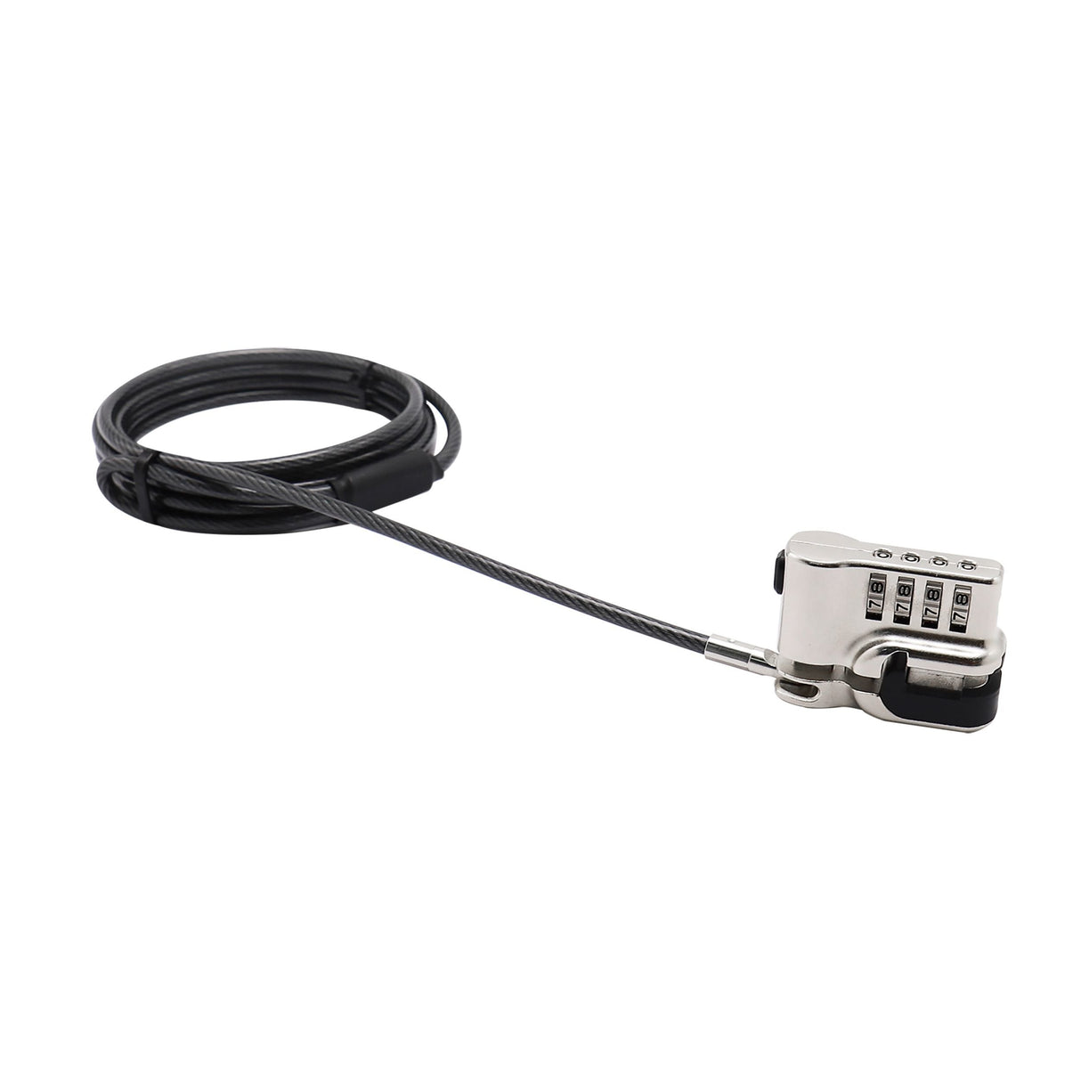 Dicota D31742 Cable Antirrobo Plata 2 M