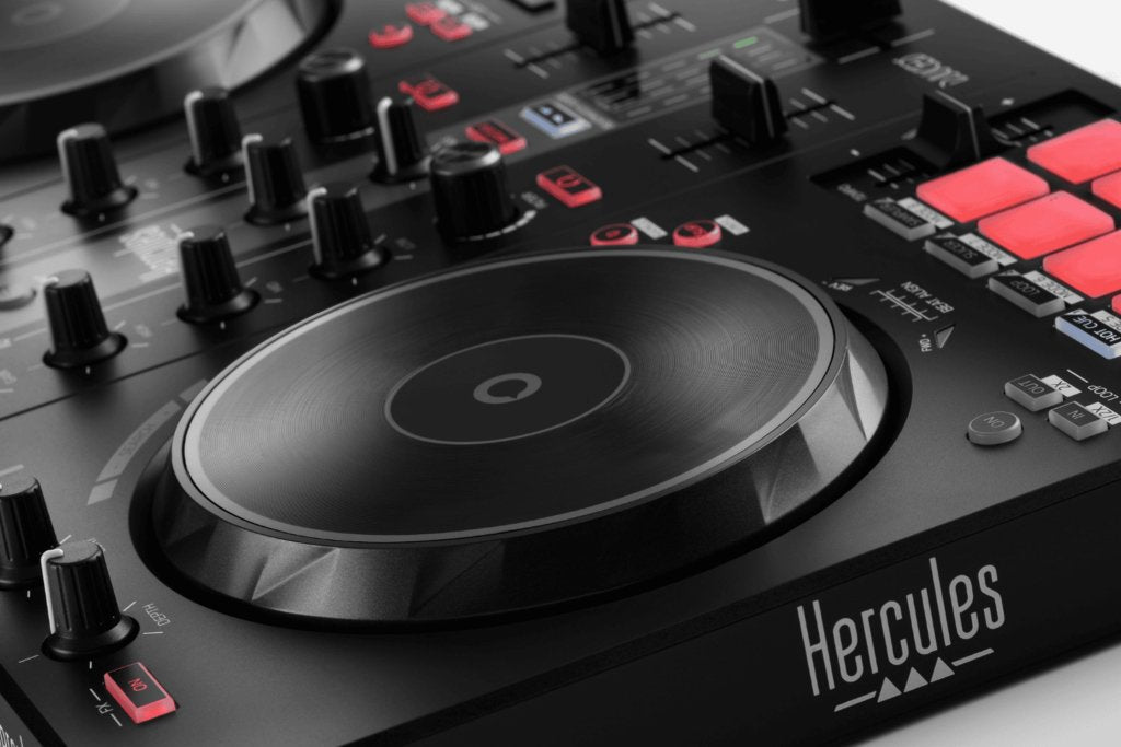 EAN 3362934746445 - Hercules INPULSE 300 MK2 Controladora con opción de realizar scratch utilizando discos de vinilo Negro, R imagen 2